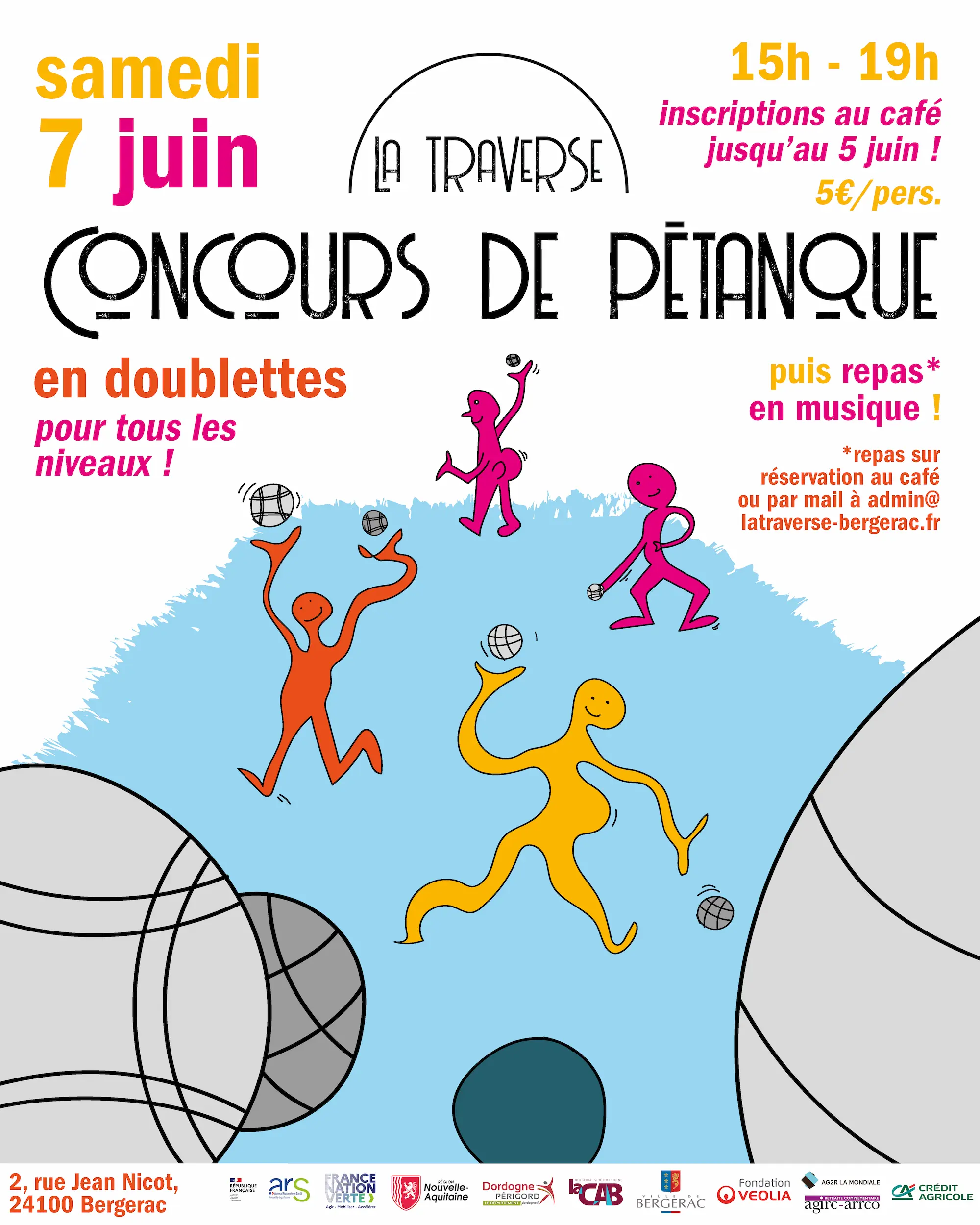 Affiche pétanque IG 2025